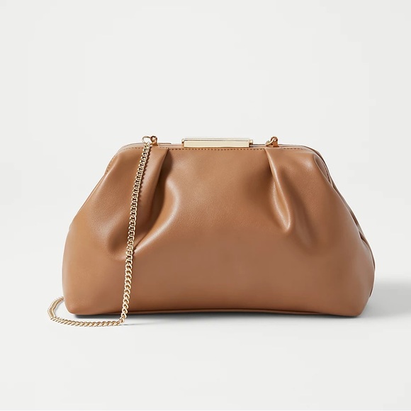 NWT Ann Taylor‎ Soft Frame Clutch